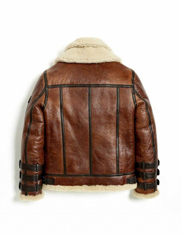 real shearling jacket