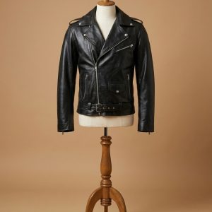 Men's Leather Jacket Black Southside Serpents Riverdale Biker Genuine