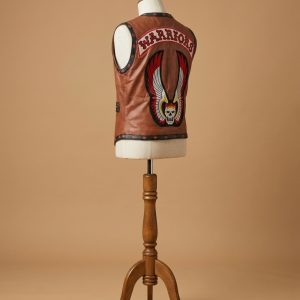 The Warriors Real Leather Vest Jacket