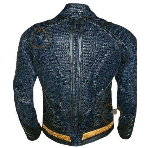 MAN OF STEEL HENRY CAVILL SUPERMAN REAL PERFORATED LEATHER JACKET 1