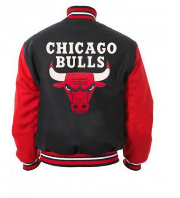 Chicago Bulls Wool Bomber jacket 1