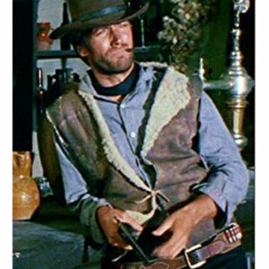 Spaghetti-Western-Clint-Eastwood-Shearling-Leather-Vest 1