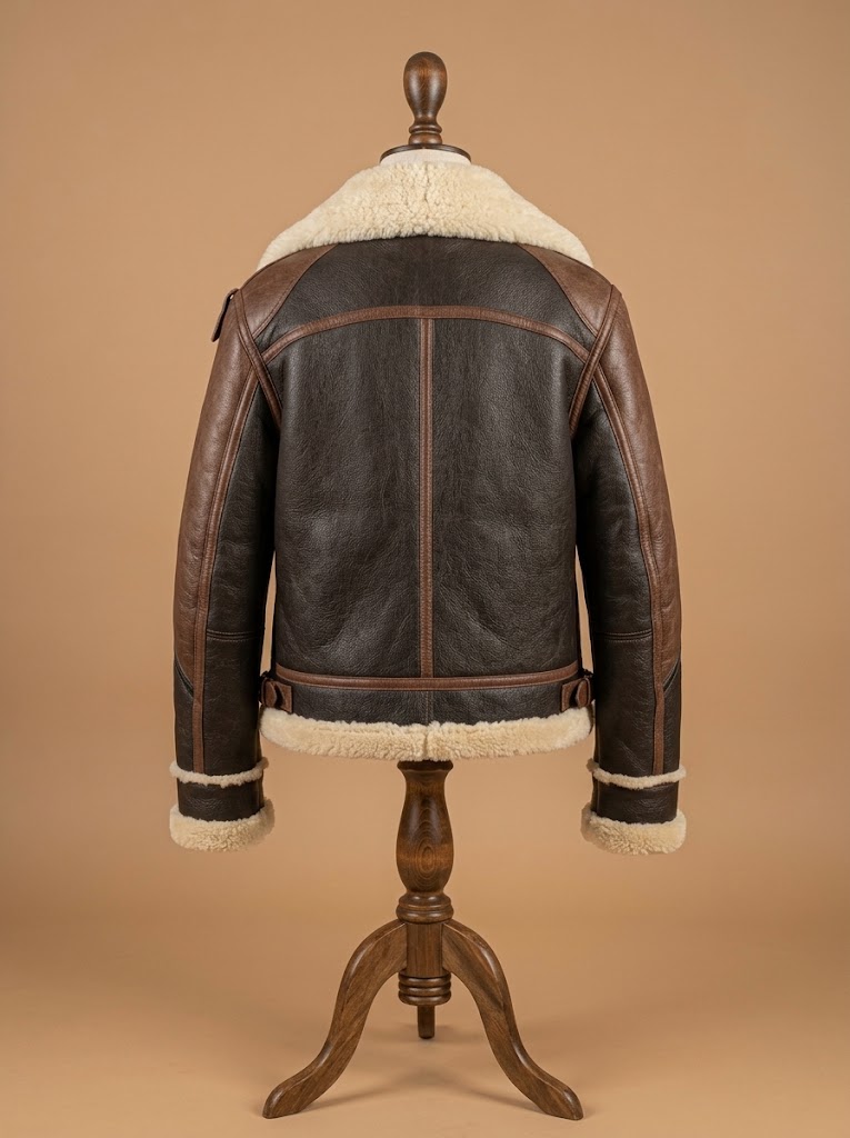 Katie Mcgrath B3 Shearling Jacket view 2