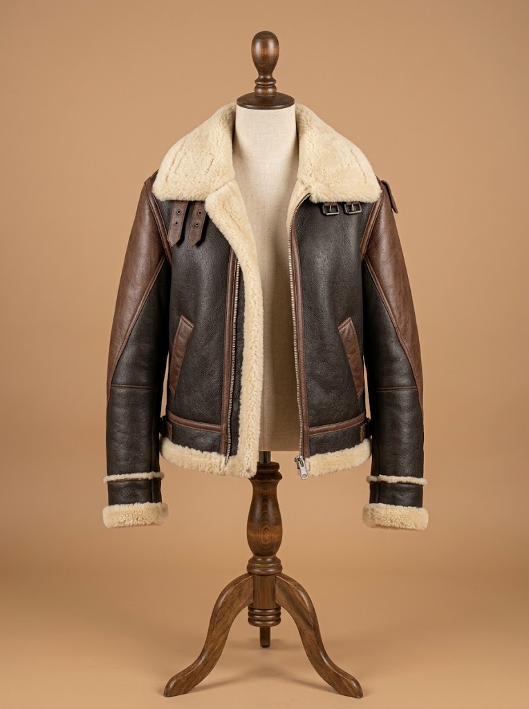 Katie Mcgrath B3 Shearling Jacket view 1