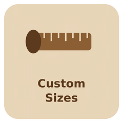 Custom sizes for the Men's Mink Fur Trench Long Coat